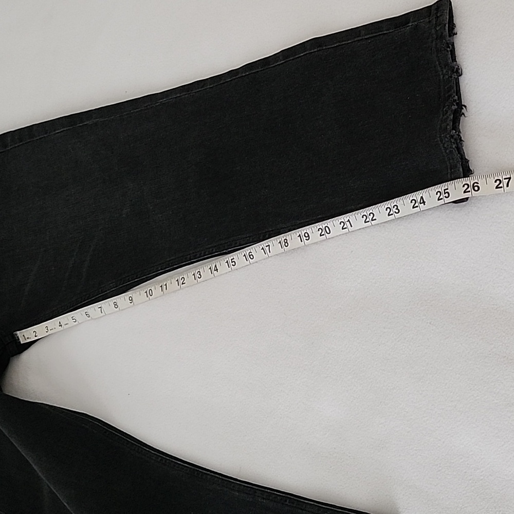 Agolde Riley Jeans High Rise Straight Crop Leg - Picture 14 of 16